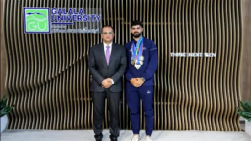 طالب بجامعة الجلالة يحقق إنجازًا رياضيًا ببطولة كأس مصر للتايكوندو 2026