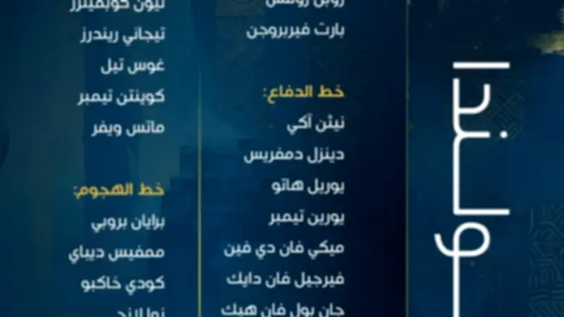 كومان يعلن قائمة هولندا لكأس العالم 2026