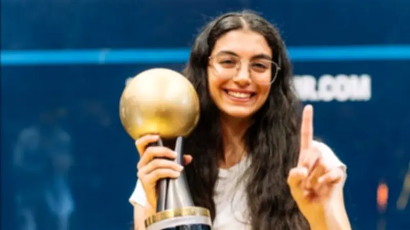 أمينة عرفي تهدد عرش نجمات الإسكواش في أولمبياد لوس أنجلوس 2028