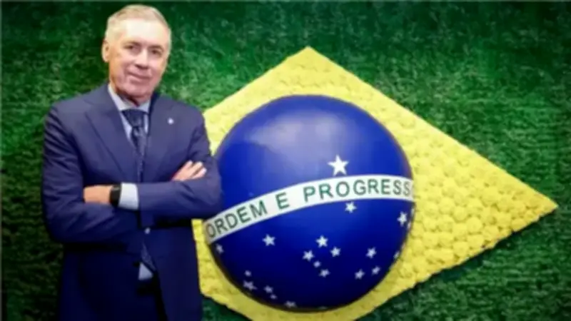 رسمياً: تجديد عقد أنشيلوتي مع منتخب البرازيل حتى كأس العالم 2030