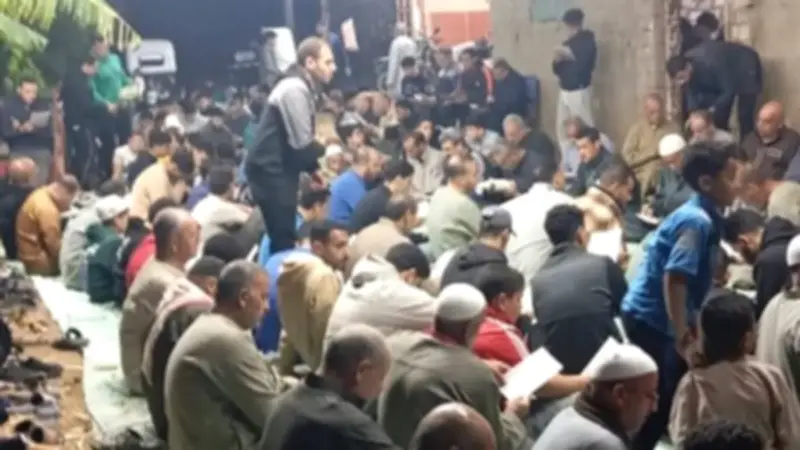 قرية بالغربية تشارك في ختمة قرآن لروح طالب بحضور 2200 شخص