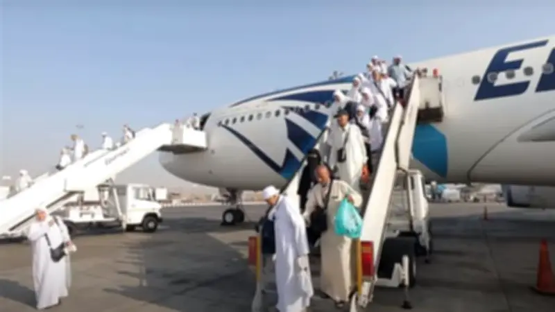 وصول 23 ألفًا و424 حاجًا من بعثة القرعة للأراضي المقدسة حتى الآن