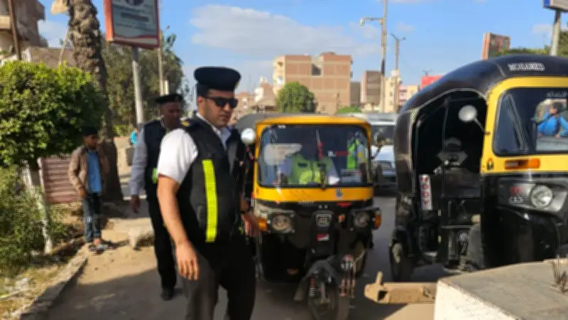 تحرير 245 مخالفة مرورية في حملة مكثفة بمرور الغربية