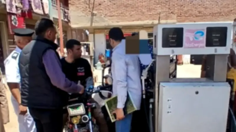 ضبط 260 لتر بنزين وربع طن لحوم فاسدة في حملة بالشهداء