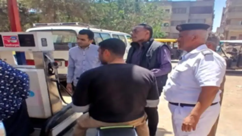 ضبط 260 لتر بنزين قبل بيعه في السوق السوداء بالمنوفية