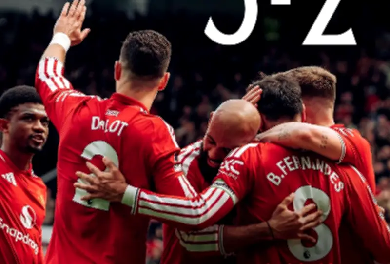 مان يونايتد يفوز على نوتينجهام فورست 3-2 في الدوري الإنجليزي