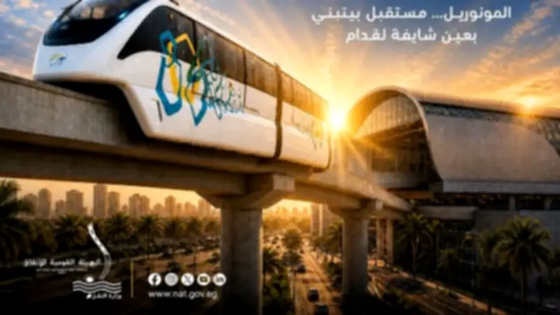 3 شرائح سعرية لمونوريل شرق النيل تبدأ من 20 جنيها مع اشتراكات مخفضة