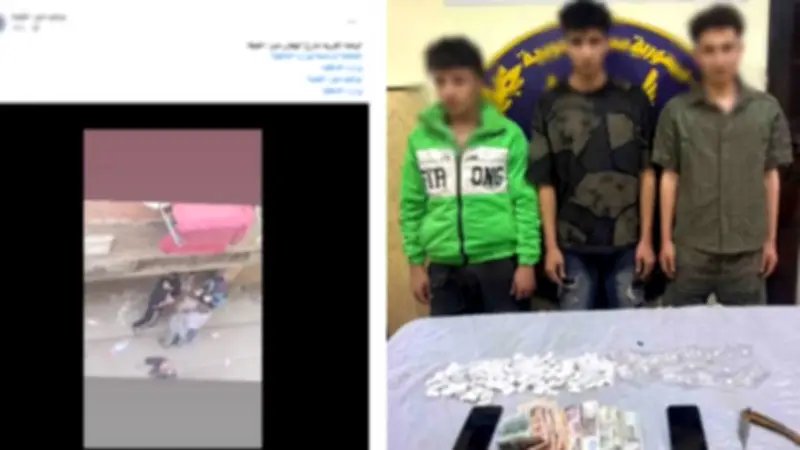 القبض على 3 مروجي مخدرات في شبرا الخيمة بالقليوبية