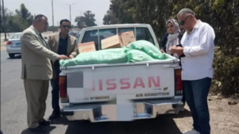 تموين الإسماعيلية يضبط 3 أطنان سلع تموينية قبل التصرف فيها