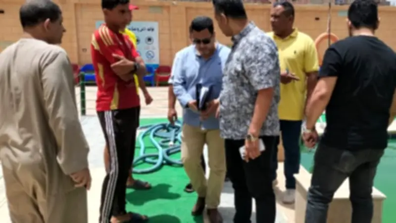 غلق 3 حمامات سباحة في القليوبية لمخالفة الاشتراطات الفنية