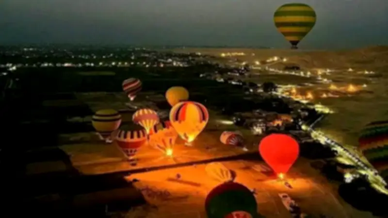 إيقاف رحلات البالون الطائر بالأقصر 3 أشهر بسبب ارتفاع الحرارة