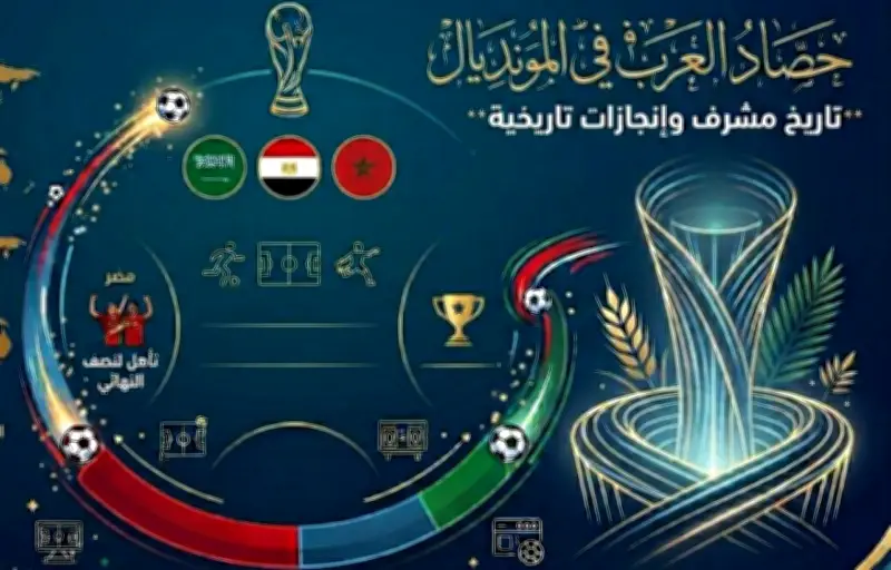 حصاد العرب في كأس العالم: 3 منتخبات كتبت أسماءها بأحرف من ذهب