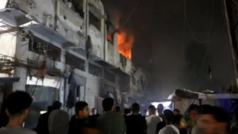 استشهاد 3 فلسطينيين بمسيرة إسرائيلية في خان يونس