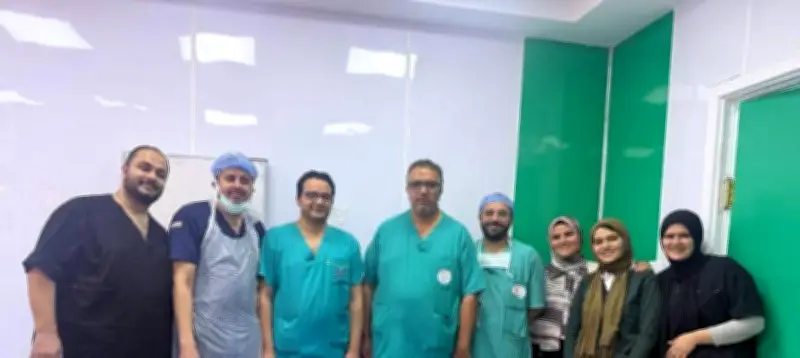 فريق طبي بمعهد أورام المنوفية ينجح في استئصال ورم نادر وزنه 30 كجم