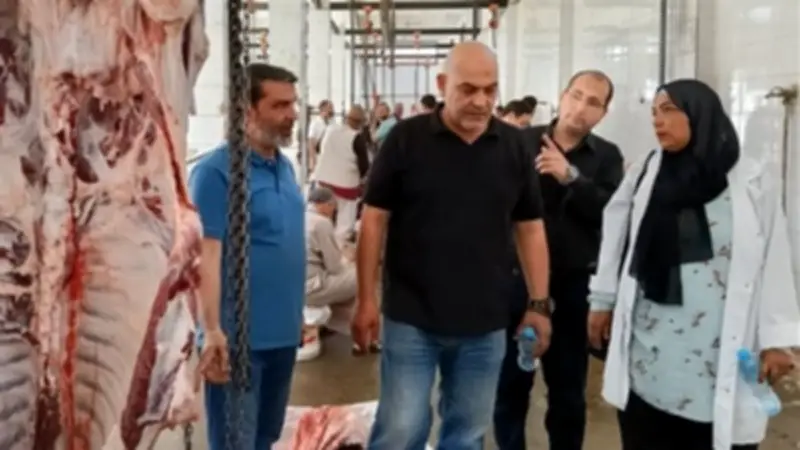 ذبح 3732 أضحية بمجازر القليوبية خلال عيد الأضحى المبارك
