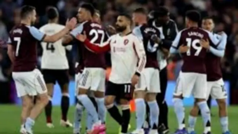 أستون فيلا يحقق فوزاً كبيراً على ليفربول 4-2 ويضمن دوري الأبطال