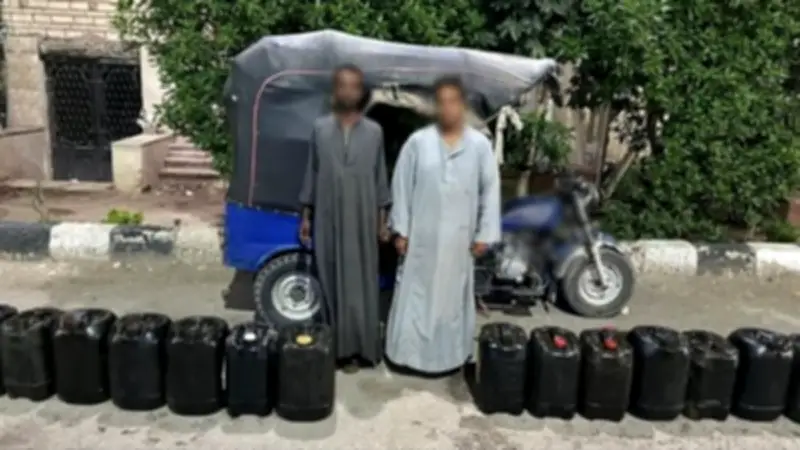 ضبط 4 أشخاص بتهمة حجب 21 ألف لتر سولار وبيعها في السوق السوداء بالأقصر وأسوان
