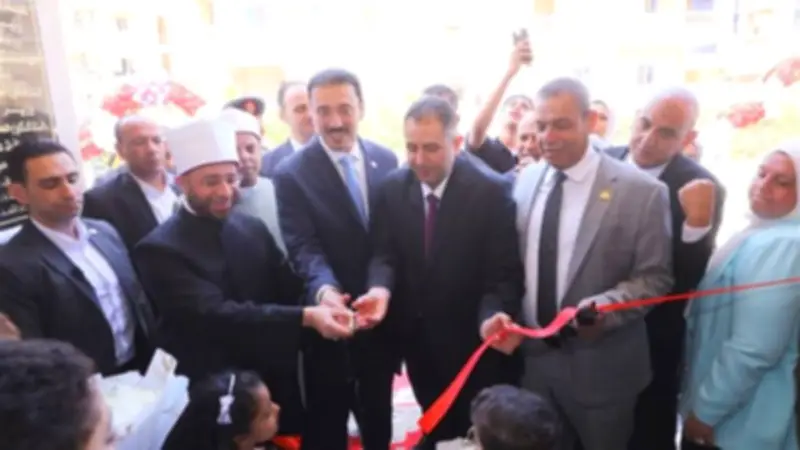 وزير الأوقاف ومحافظ دمياط يفتتحان 4 مساجد جديدة في العيد القومي الـ776