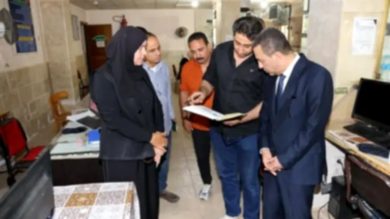 محافظ المنوفية يحيل 41 عاملاً بمستشفى سرس الليان للتحقيق لتغيبهم