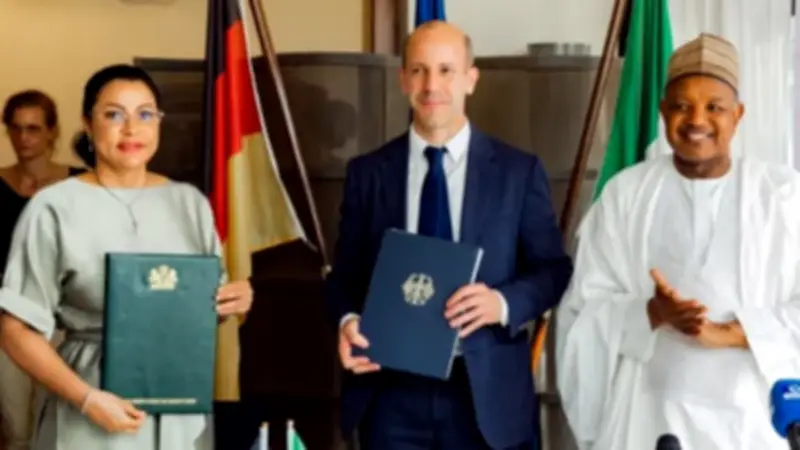 نيجيريا وألمانيا توقعان اتفاقية شراكة بقيمة 428 مليون دولار لدعم الطاقة والتنمية