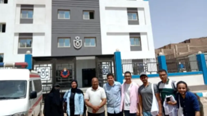 قافلة طبية شاملة من جامعة المنيا لقرية قلبا بملوى تخدم 450 مريضاً