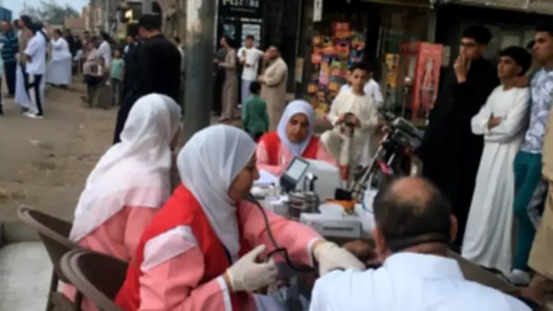478 خدمة صحية قدمتها فرق المبادرات لمواطني دمياط في عيد الأضحى