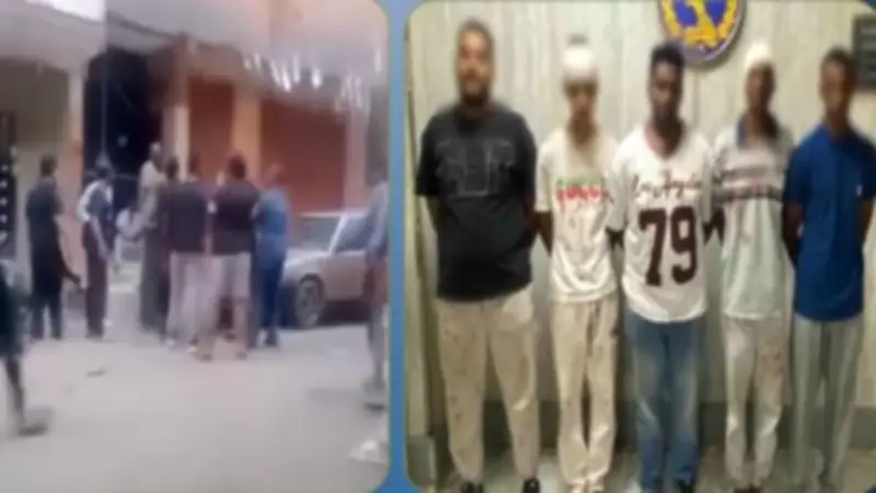 مشاجرة بالحجارة في الجيزة تنتهي بالقبض على 5 أشخاص