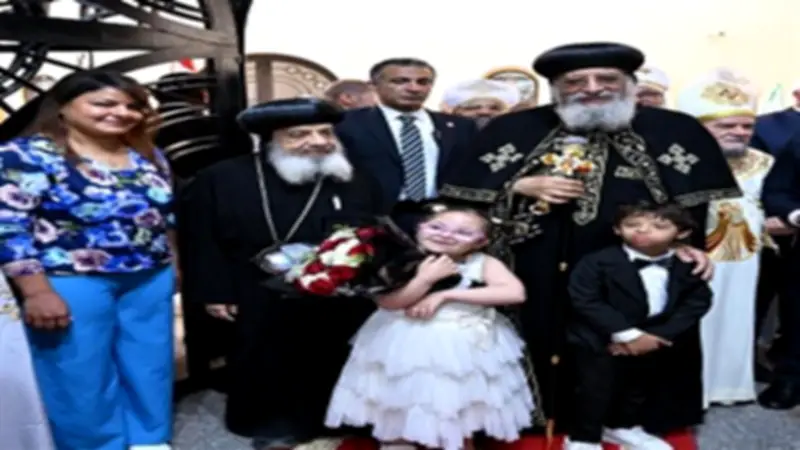 البابا تواضروس يدشن كنيسة مارمينا بدار السلام ويرسم 5 قمامصة جدد