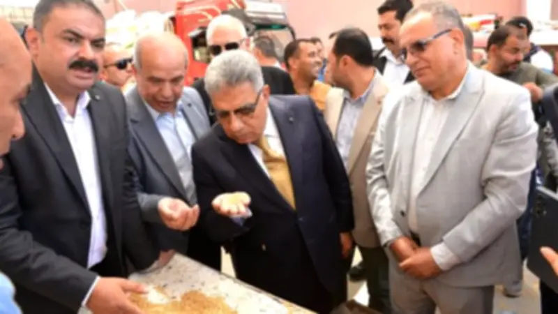 محافظ الدقهلية يعلن توريد 52 ألف طن قمح منذ بدء الحصاد