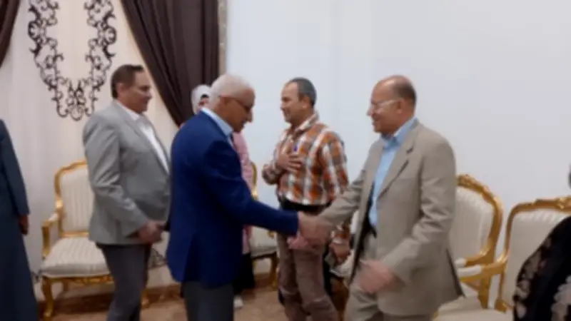 محافظ شمال سيناء يودع 55 حاجًا من حجاج القرعة قبل سفرهم