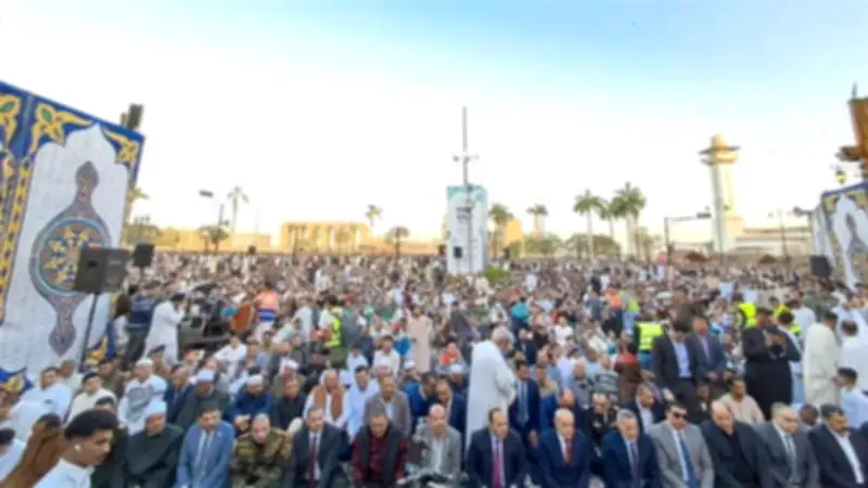 65 ساحة ومسجد كبرى لصلاة عيد الأضحى في الأقصر استعدادات مكثفة