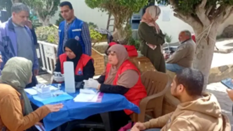 قافلة طبية استثنائية بدمياط تقدم 659 خدمة لـ 261 مواطناً