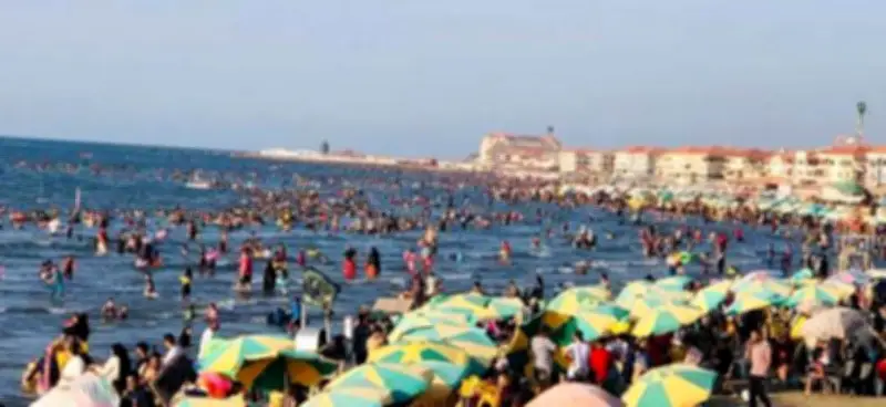 صورة نادرة لمصيف رأس البر في دمياط منذ 67 عامًا