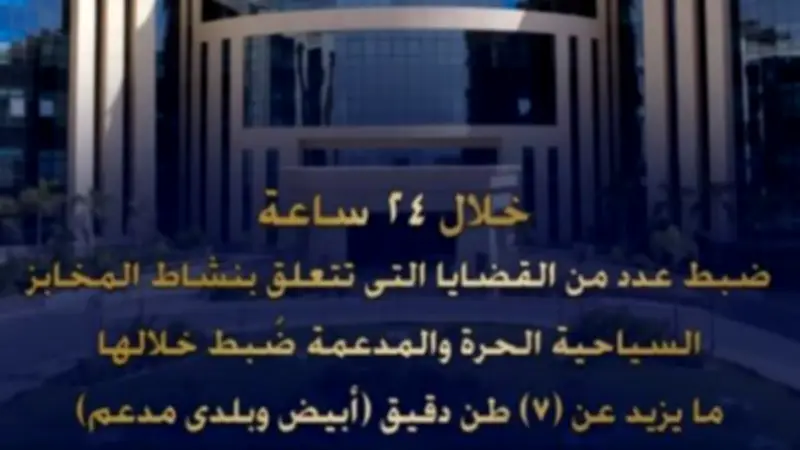 الداخلية تضبط أكثر من 7 أطنان دقيق مدعم في حملات تموينية