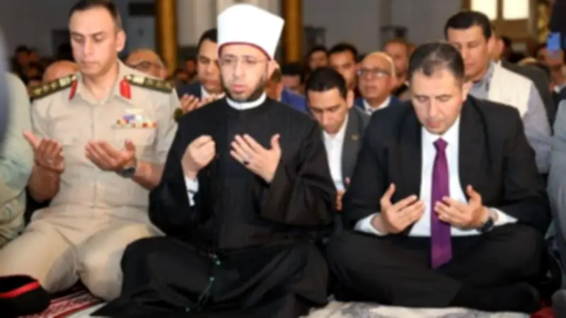 وزير الأوقاف ومحافظ دمياط يشاركان في العيد القومي الـ776