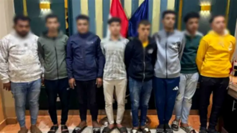 ضبط 8 متهمين في مشاجرة بالدقهلية والأمن يكشف تفاصيل الفيديو