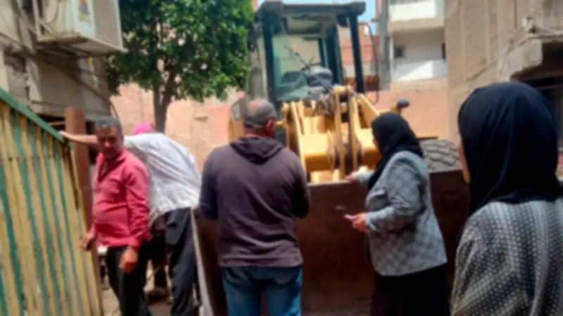 تحرير 85 محضر إشغال وإزالة فورية بحملات مكبرة في المنوفية