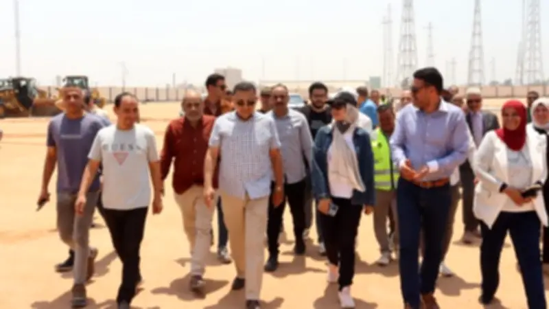 محافظ القليوبية يتفقد مشروع حضانة سيارات الخانكة بنسبة إنجاز 85%