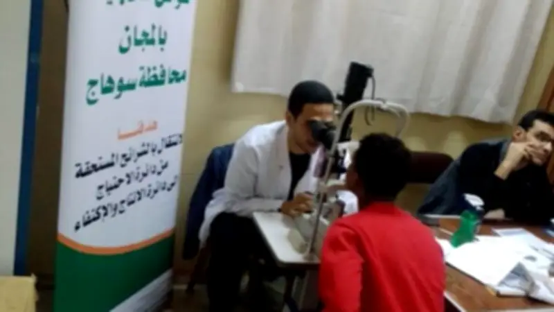علاج مجاني لـ96 مريضًا بقرى سوهاج بتعاون الأورمان والجامعي
