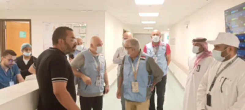 الصحة تقدم 987 خدمة لزوار عيادات البعثة الطبية للحج في السعودية