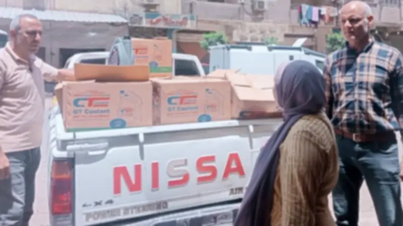 ضبط 995 لتر مياه ردياتير بدون فواتير في حملة تموينية بالقليوبية