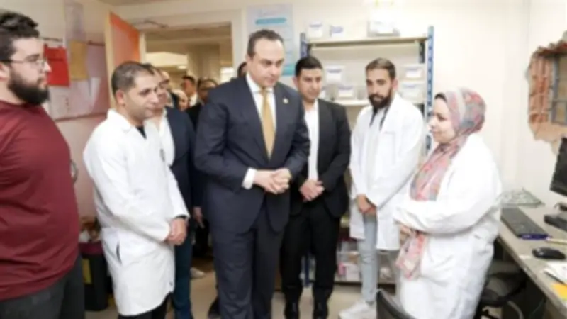 السبكي يتفقد مجمع الإسماعيلية الطبي ويوجه بإنشاء فريق لذوي الهمم