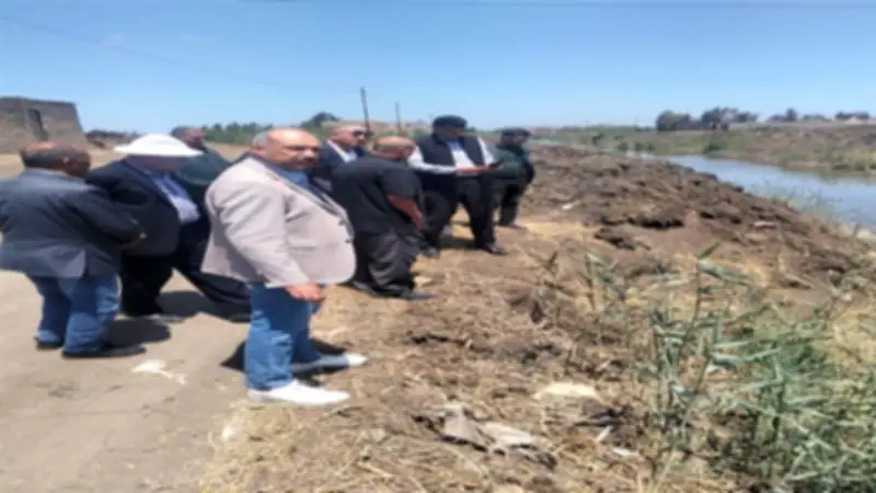 الزراعة تعلن إجراءات عاجلة لإنهاء مشكلة نهايات الترع في صان الحجر بالشرقية