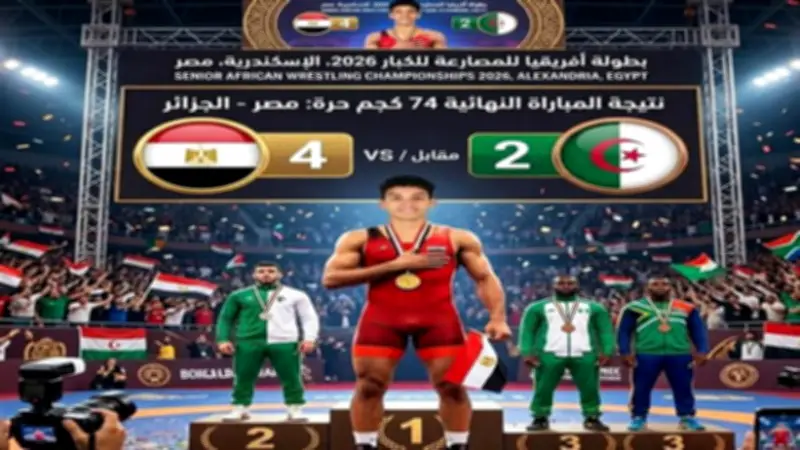 محافظ أسيوط يهنئ بطلي المشروع القومي بعد ذهبية وبرونزية أفريقيا للمصارعة