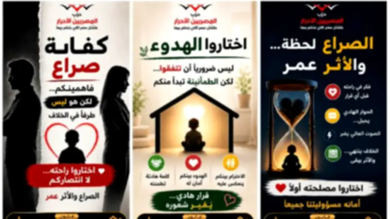 المصريين الأحرار يطلق حملة لمواجهة الاستقطاب حول قوانين الأحوال الشخصية