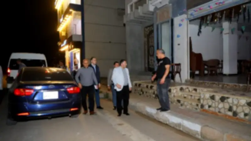 محافظ دمياط يقود حملة لرفع الإشغالات بفارسكور والتصدي للمخالفات