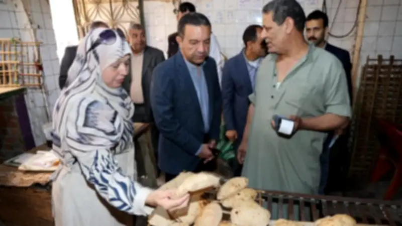محافظ المنوفية يفاجئ مجزر قويسنا ومخبز بلدي لمتابعة العمل