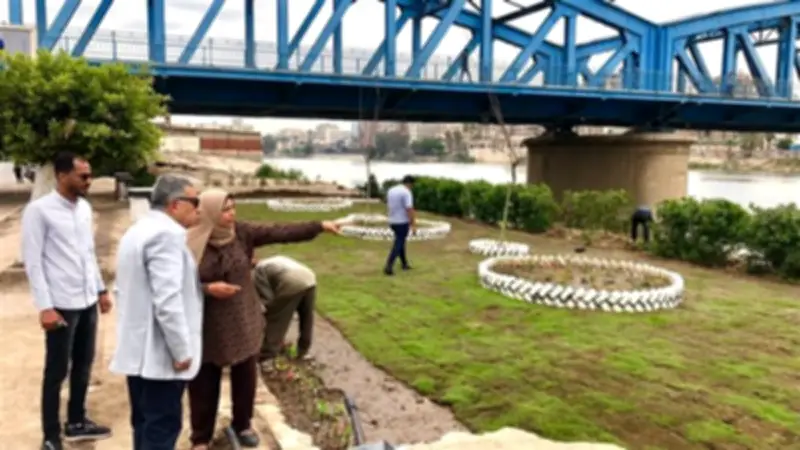 محافظ الدقهلية يتفقد المخابز وأعمال إنشاء حدائق بطلخا