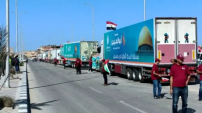 مصر تواصل إدخال المساعدات إلى غزة واستقبال الجرحى عبر معبر رفح