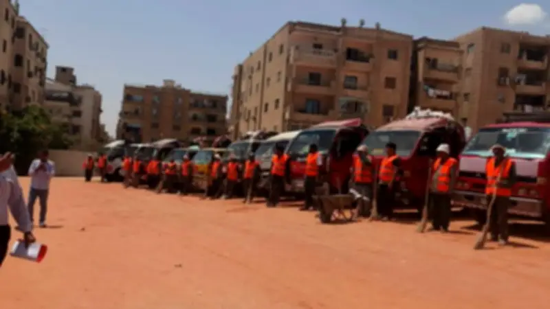 انطلاق منظومة نظافة متكاملة بهضبة الأهرام لتحسين الخدمات
